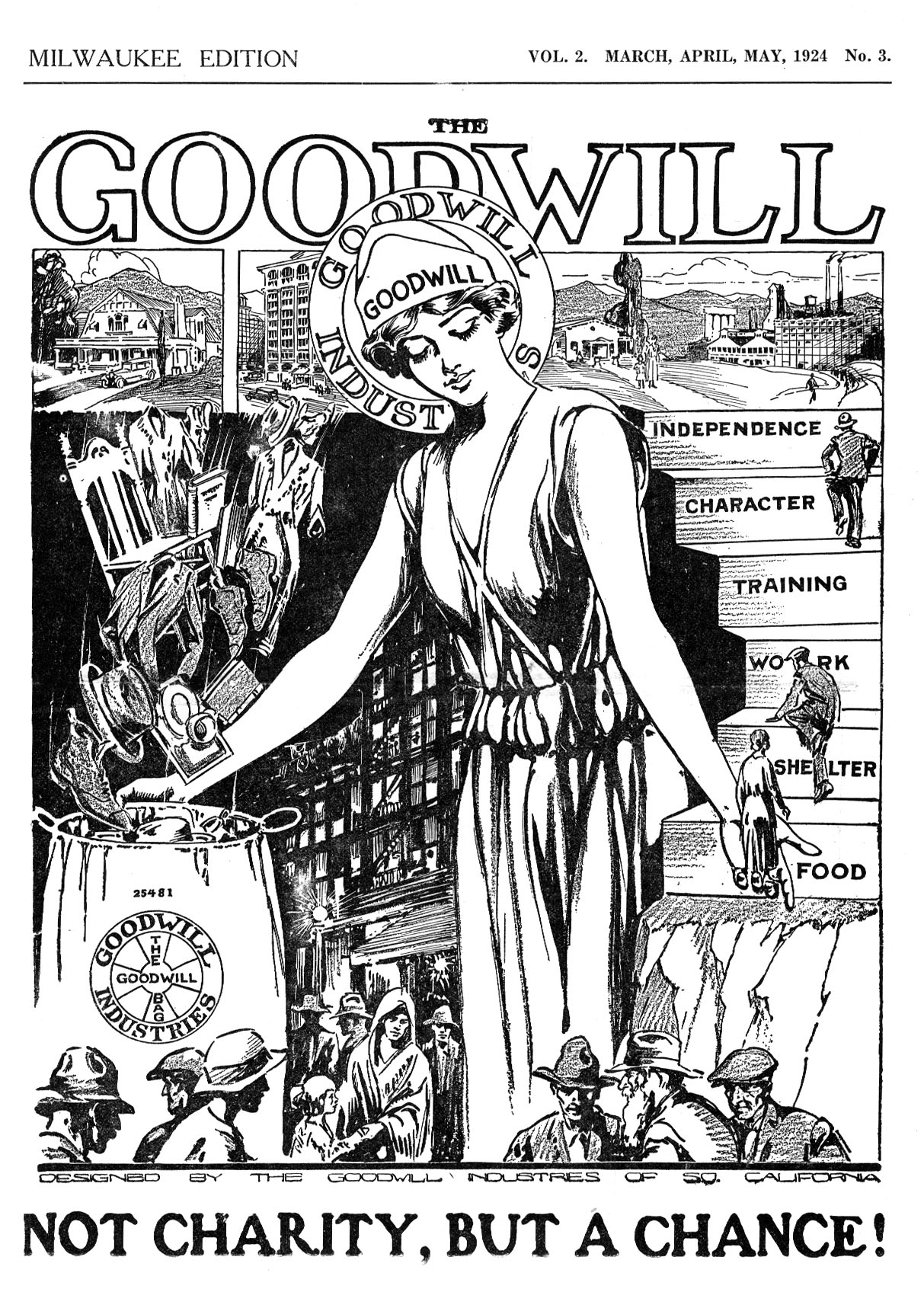 Not Charity, But A Chance! Poster